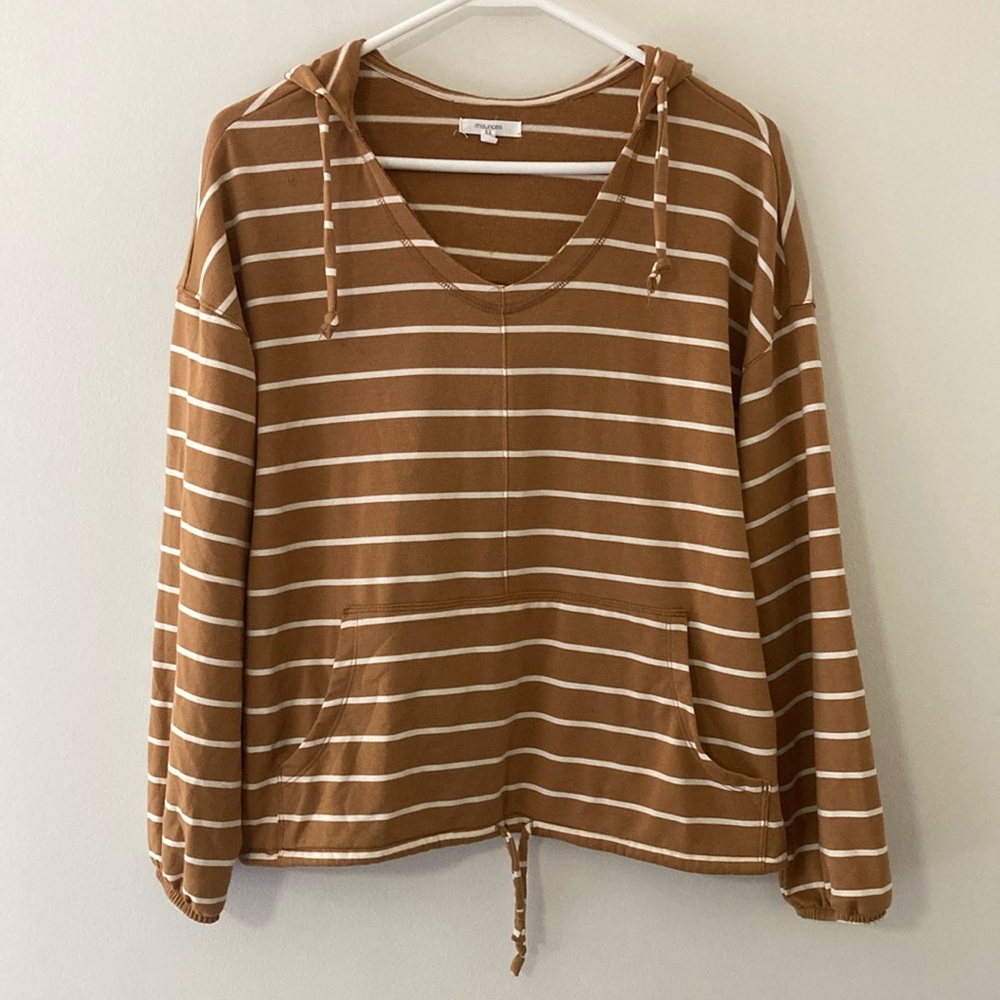 Maurices Long Sleeve Relaxed Hoodie